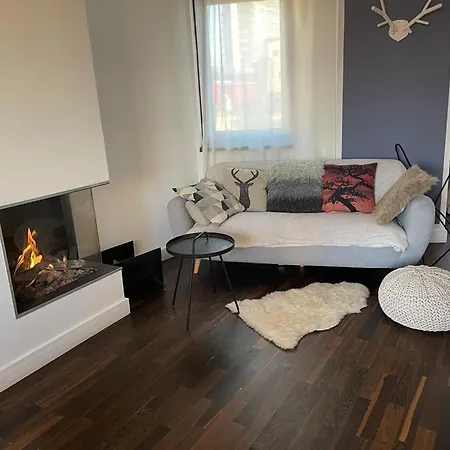 아파트 Italian Street With Terrace And Fireplace *