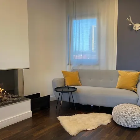 Italian Street With Terrace And Fireplace *