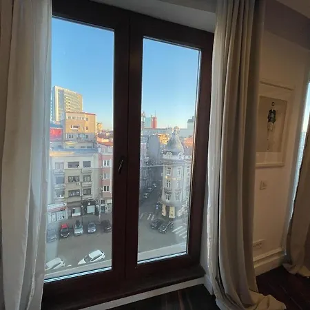 Italian Street With Terrace And Fireplace